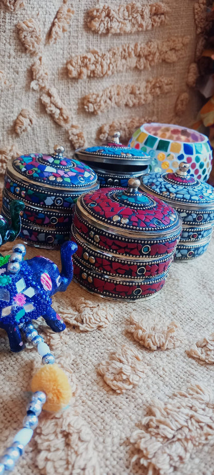 MÁGICAS CAJAS NÁCAR HECHAS A MANO EN LA INDIA.ENVÍO GRATIS SIN PEDIDO MÍNIMO.