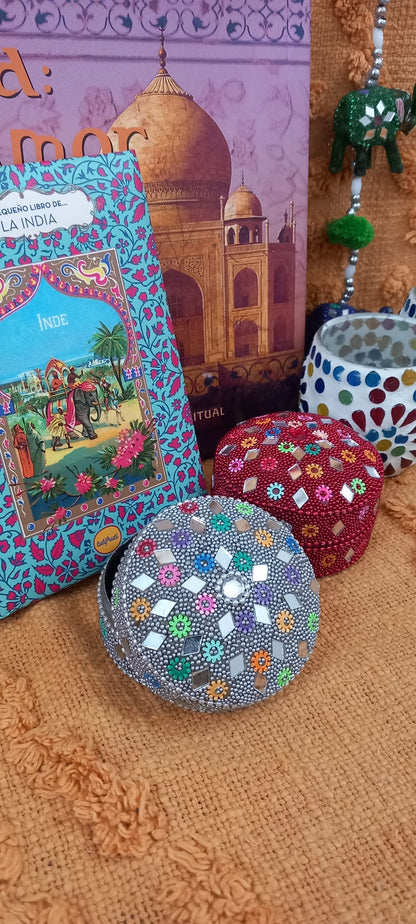 PACK 2 CAJAS ESPEJITOS JAIPUR,PIEZAS DELICADEZAS QUE CAUTIVAN POR SU ORIGINALIDAD Y BRILLO.ENVÍO GRATIS SIN PEDIDO MÍNIMO.