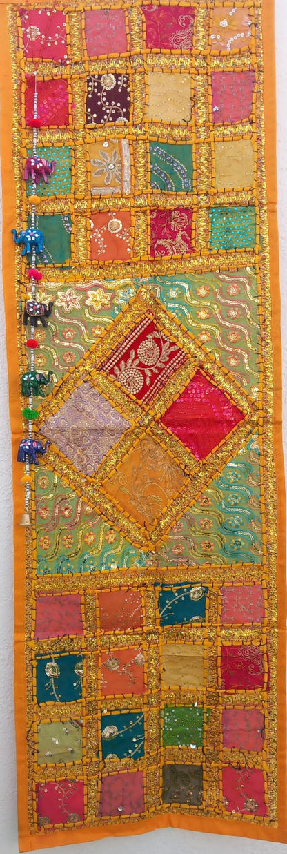 TEXTIL TAPIZ Y CAMINO PATCHWORK HANDMADE EN INDIA CON AMOR Y ES ENVÍO GRATIS SIN PEDIDO MÍNIMO.