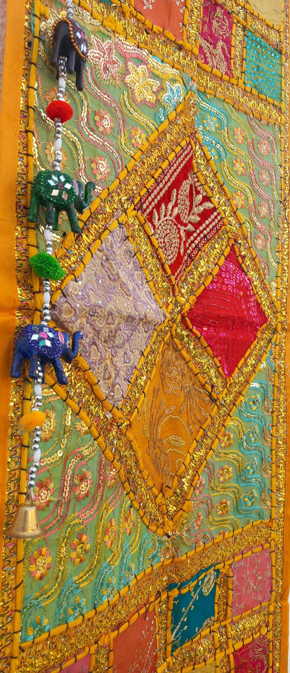 TEXTIL TAPIZ Y CAMINO PATCHWORK HANDMADE EN INDIA CON AMOR Y ES ENVÍO GRATIS SIN PEDIDO MÍNIMO.