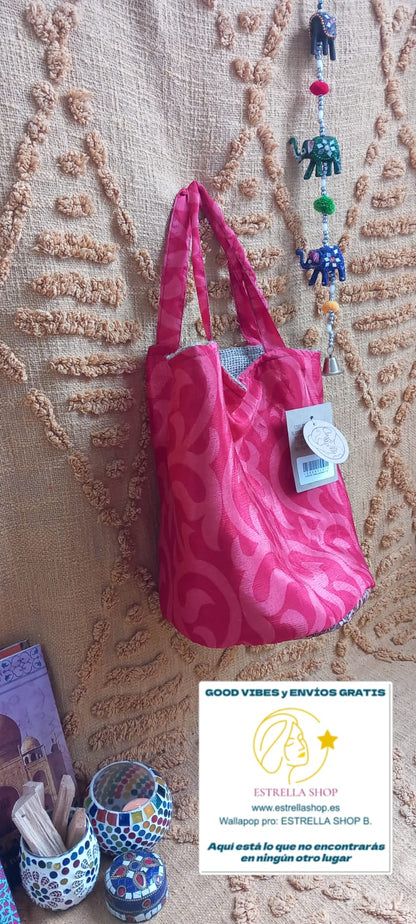 CESTO MULTIFUNCIONAL YUTE SAREE 25X30 ENVÍO GRATIS SIN PEDIDO MÍNIMO