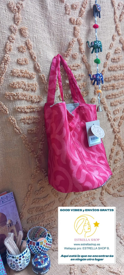 CESTO MULTIFUNCIONAL YUTE SAREE 25X30 ENVÍO GRATIS SIN PEDIDO MÍNIMO