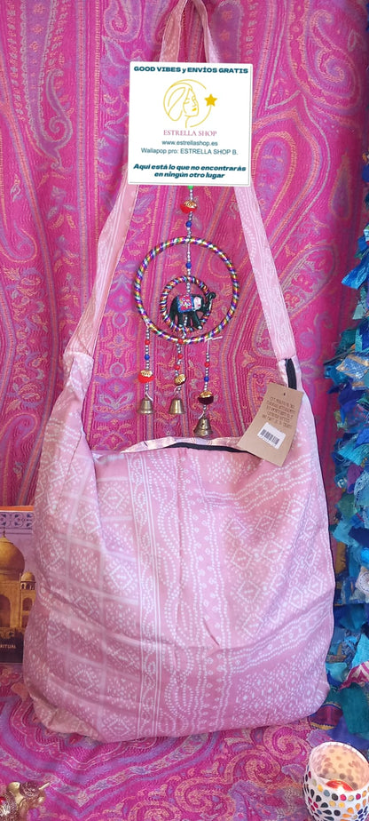BOLSO SEDA CON CREMALLERA,AUTÉNTICA ARTESANÍA INDIA CON MÁGICOS COLORES.ENVÍO GRATIS SIN PEDIDO MÍNIMO.