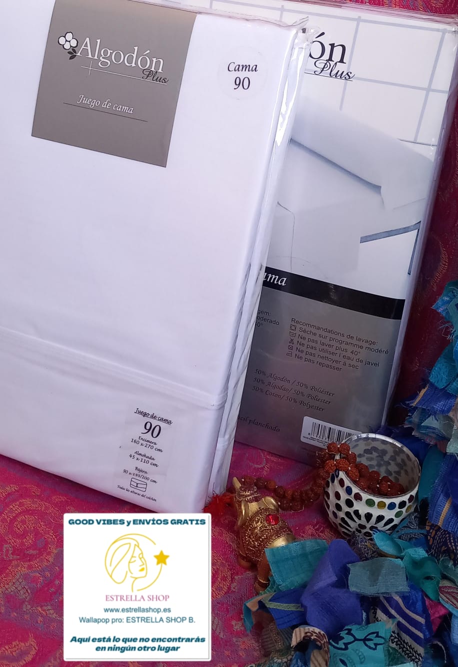 JUEGO DE SÁBANAS/SET DE CUBRECAMA 90 O 105  BLANCA LISA (3 PIEZAS)ENVÍO GRATIS SIN PEDIDO MÍNMO.