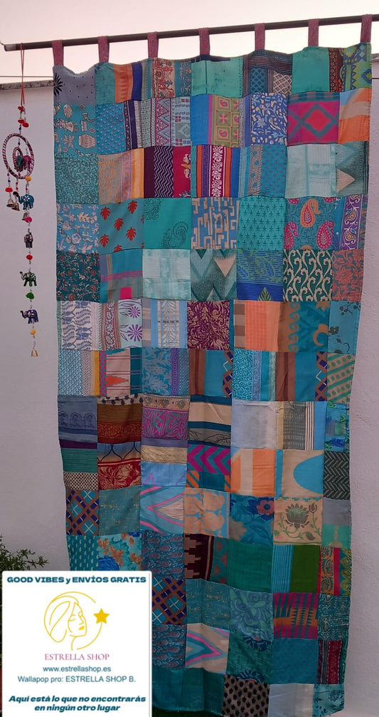 Con estas coloridas cortinas se puede crear un ambiente bohemio acogedor en un instante.Envío Gratis sin pedido mínimo.