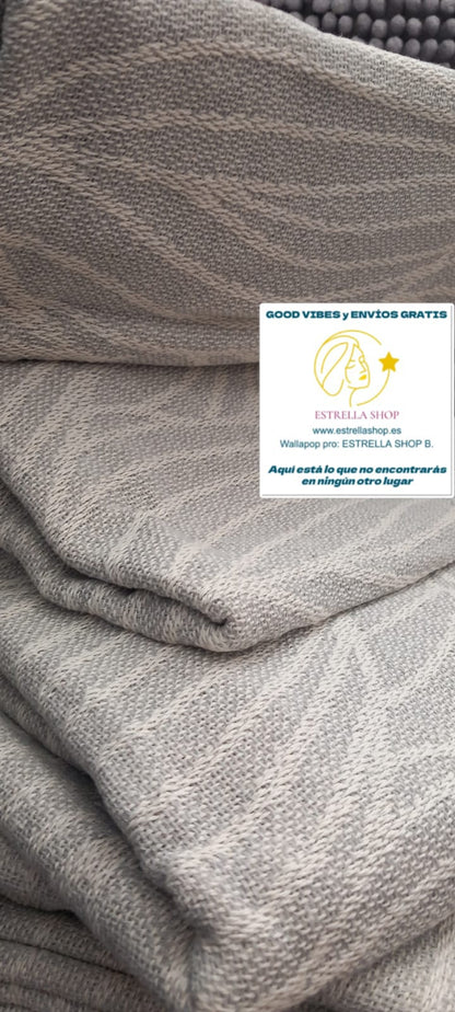 JARAPA Y COLCHA MULTIUSOS 230X260 ALGODÓN 100X100 ES UN PRODUCTO ECOLÓGICO Y ARTESANAL.ENVÍO GRATIS SIN PEDIDO MÍNIMO.