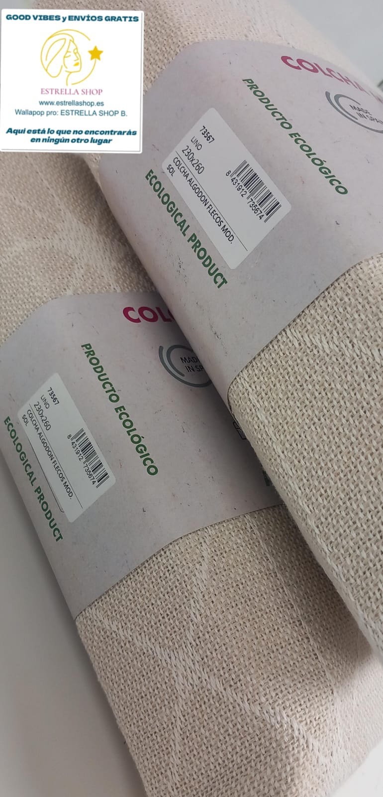 JARAPA MULTIUSOS 230X260 ALGODÓN 100X100 ES UN PRODUCTO ECOLÓGICO Y ARTESANAL.ENVÍO GRATIS SIN PEDIDO MÍNIMO.