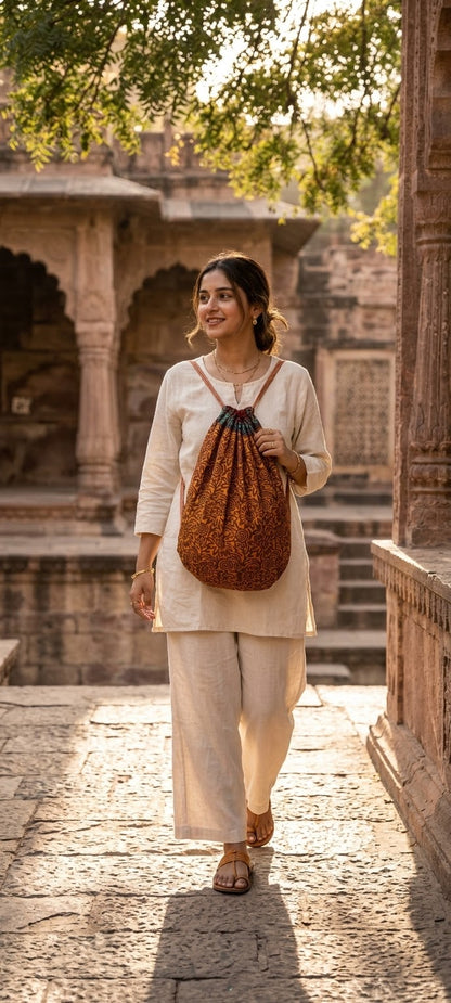 Mochila Saree de estilo bohemio: lleva un poquito de magia contigo,envío gratis sin pedido mínimo.