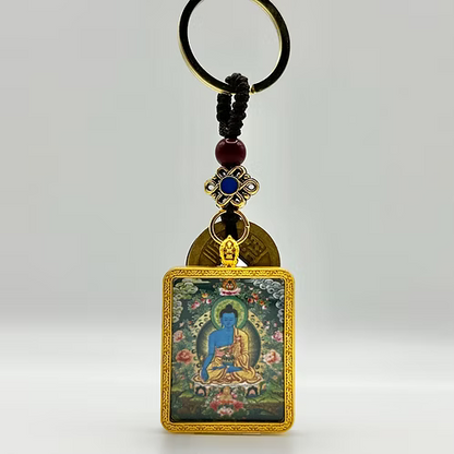 LOTE 3 LLAVEROS BUDISTAS TRADICIONALES QUE SON AMULETOS ANTIGUOS.ENVÍO GRATIS SIN PEDIDO MÍNIMO.