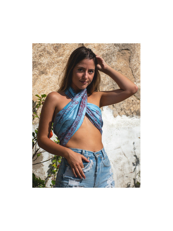 PAREO PAÑUELO MULTIFUNCIÓN OMMA CON ALMA ESPIRITUAL EN TODOS LOS COLORES.ENVÍO GRATIS SIN PEDIDO MÍNIMO.