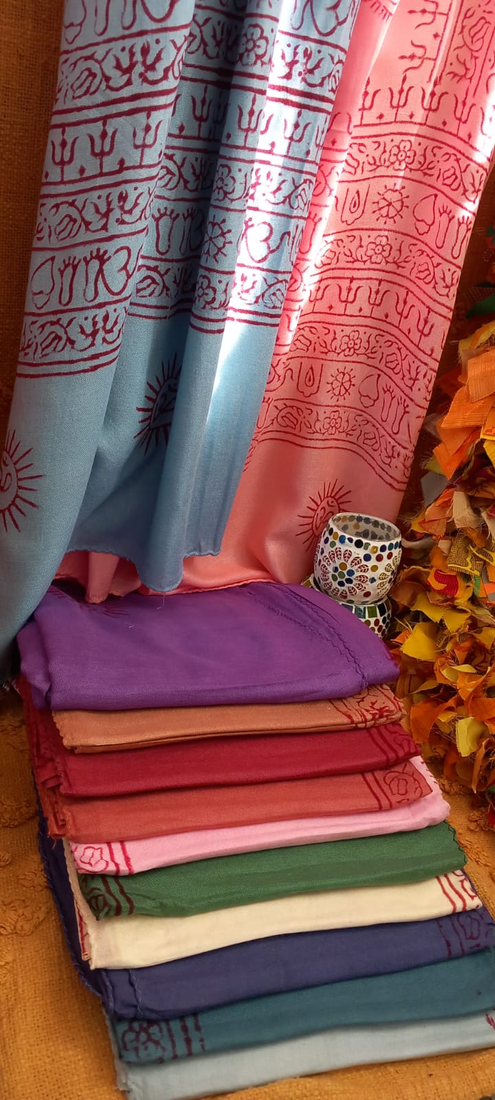 PAREO PAÑUELO MULTIFUNCIÓN OMMA CON ALMA ESPIRITUAL EN TODOS LOS COLORES.ENVÍO GRATIS SIN PEDIDO MÍNIMO.