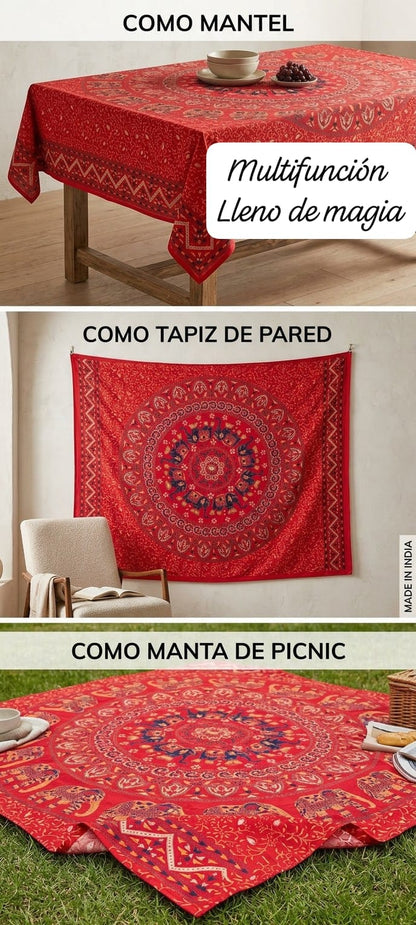 PIEZA MULTIUSOS PLAID ELABORADA ARTESANALMENTE,MULTIPOSICIÓN VIBRANTE.ENVÍO GRATIS SIN PEDIDO MÍNIMO.