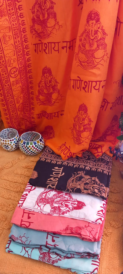 PAREO PAÑUELO MULTIFUNCIÓN GANESHA EN TODOS LOS COLORES CON ALMA ESPIRITUAL Y MIL POSIBILIDADES.ENVÍO GRATIS SIN PEDIDO MÍNIMO.